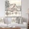 Designart - Farmhouse Barn Grey VII - Modern Farmhouse Gallery-wrapped Canvas